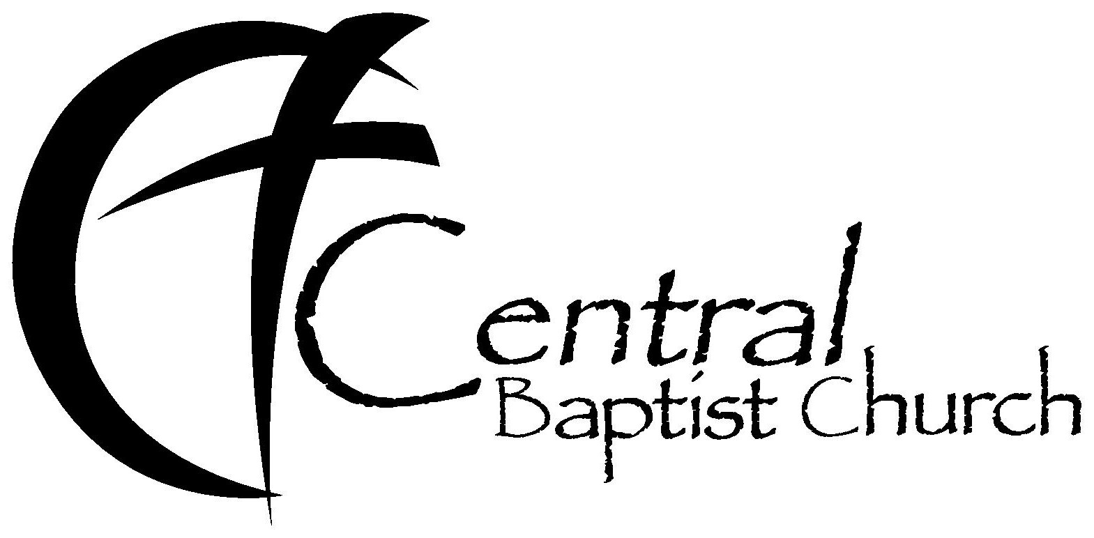 New Black Logo Central Baptist Church Of Italy Texas